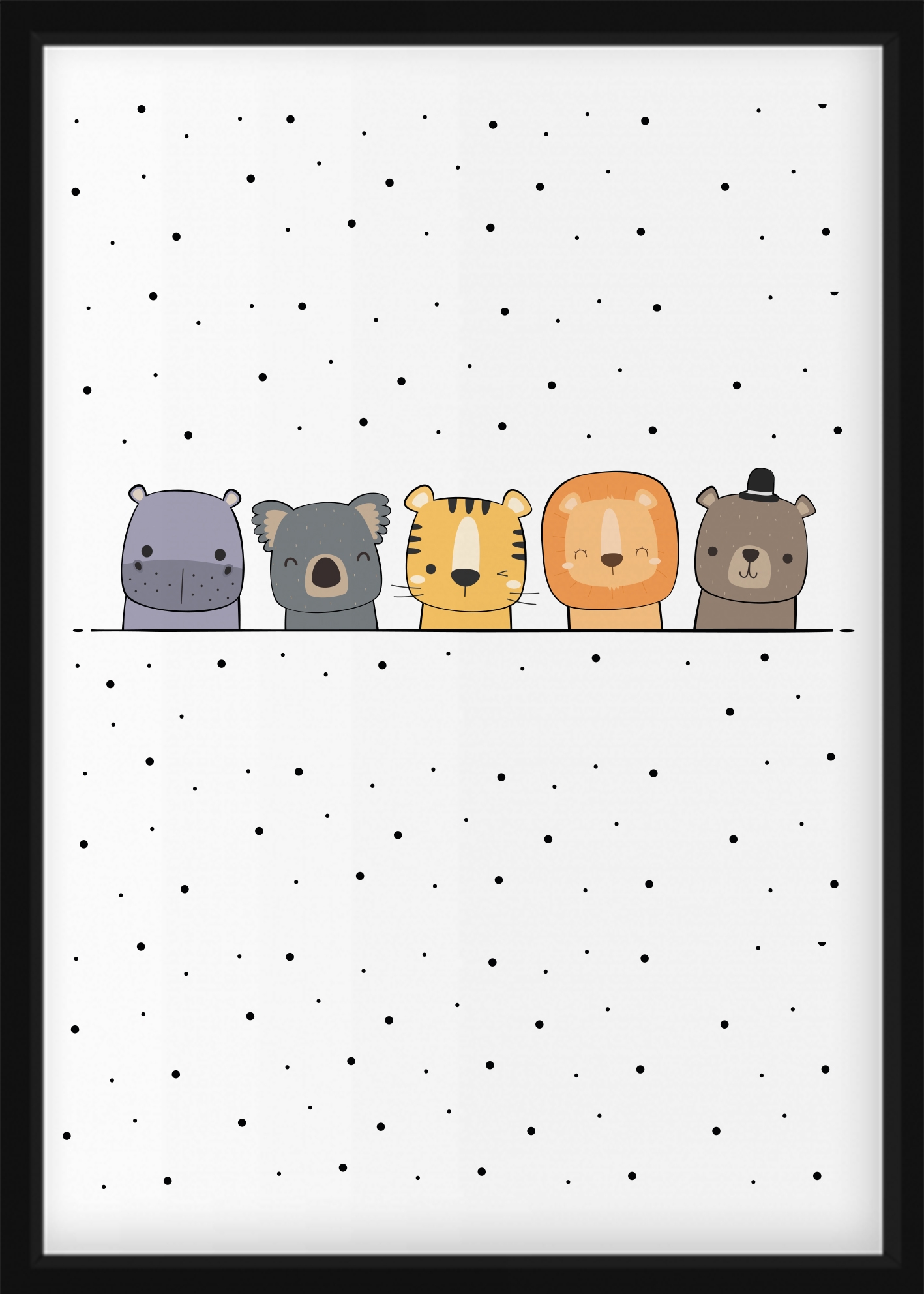 PLAKATE - Tiere freuen sich