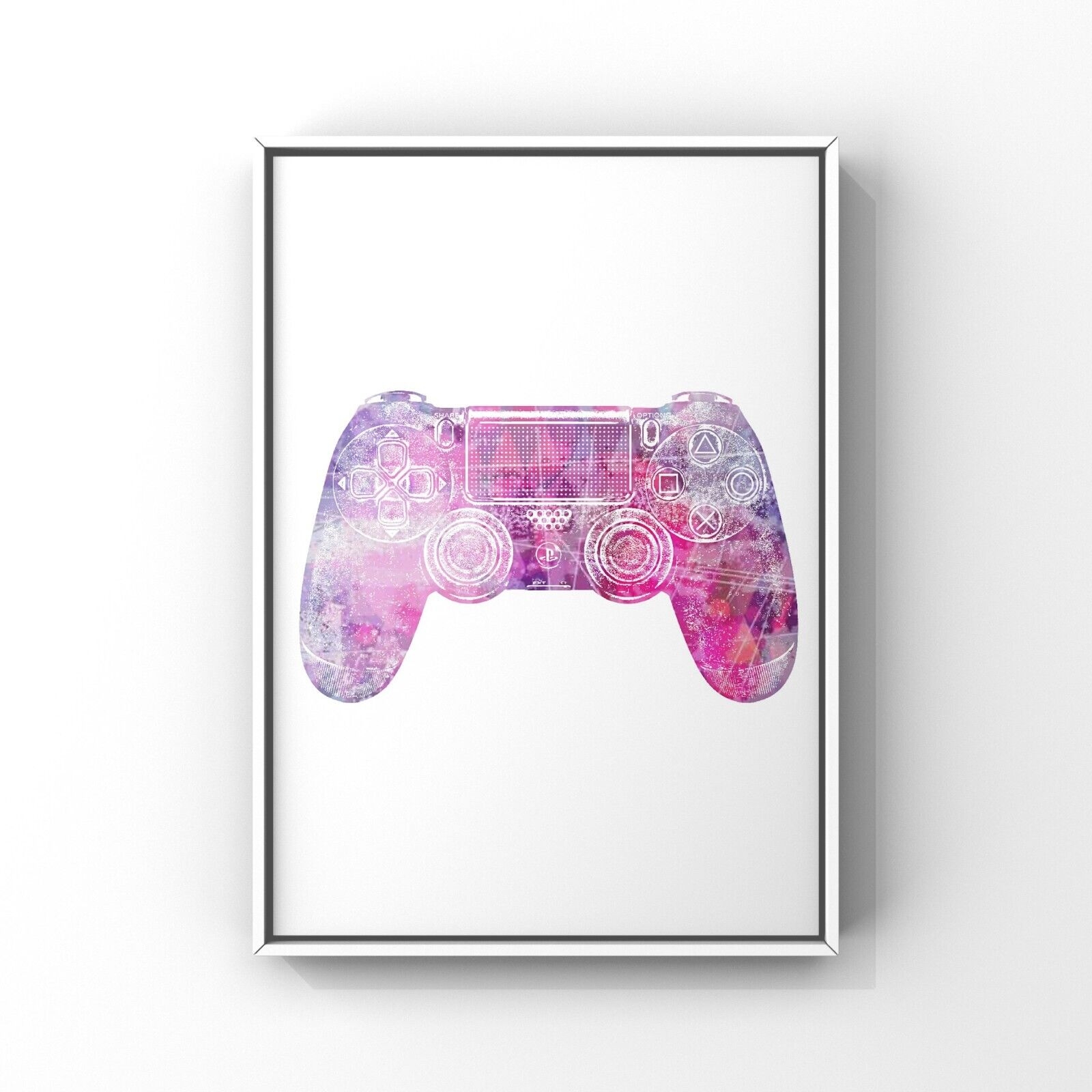 Poster - Gaming / Joystick / Pink