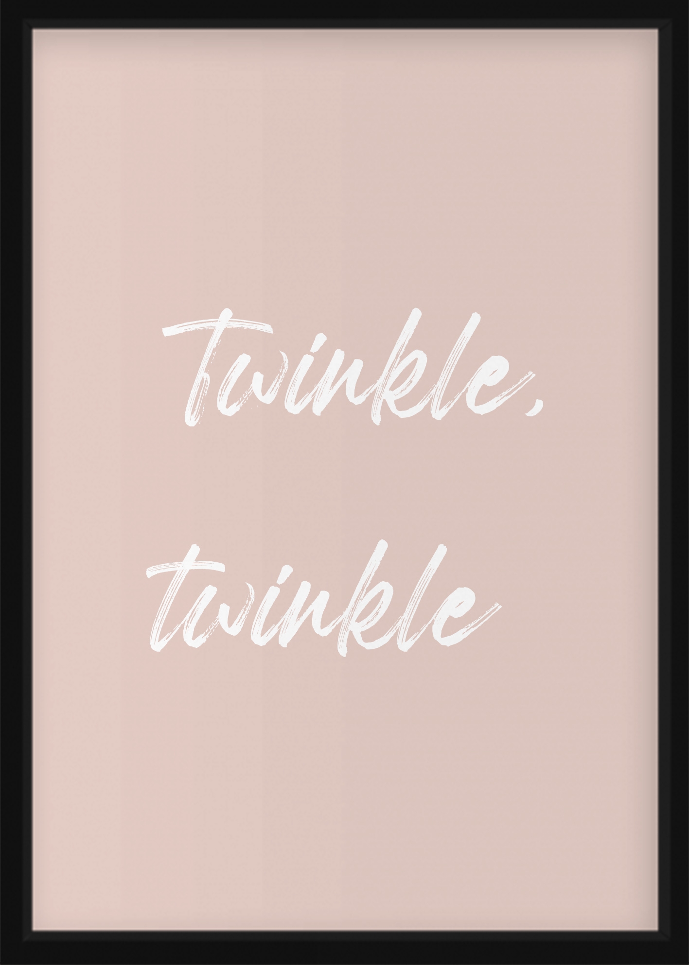 PLAKAT - Twinkle Twinke