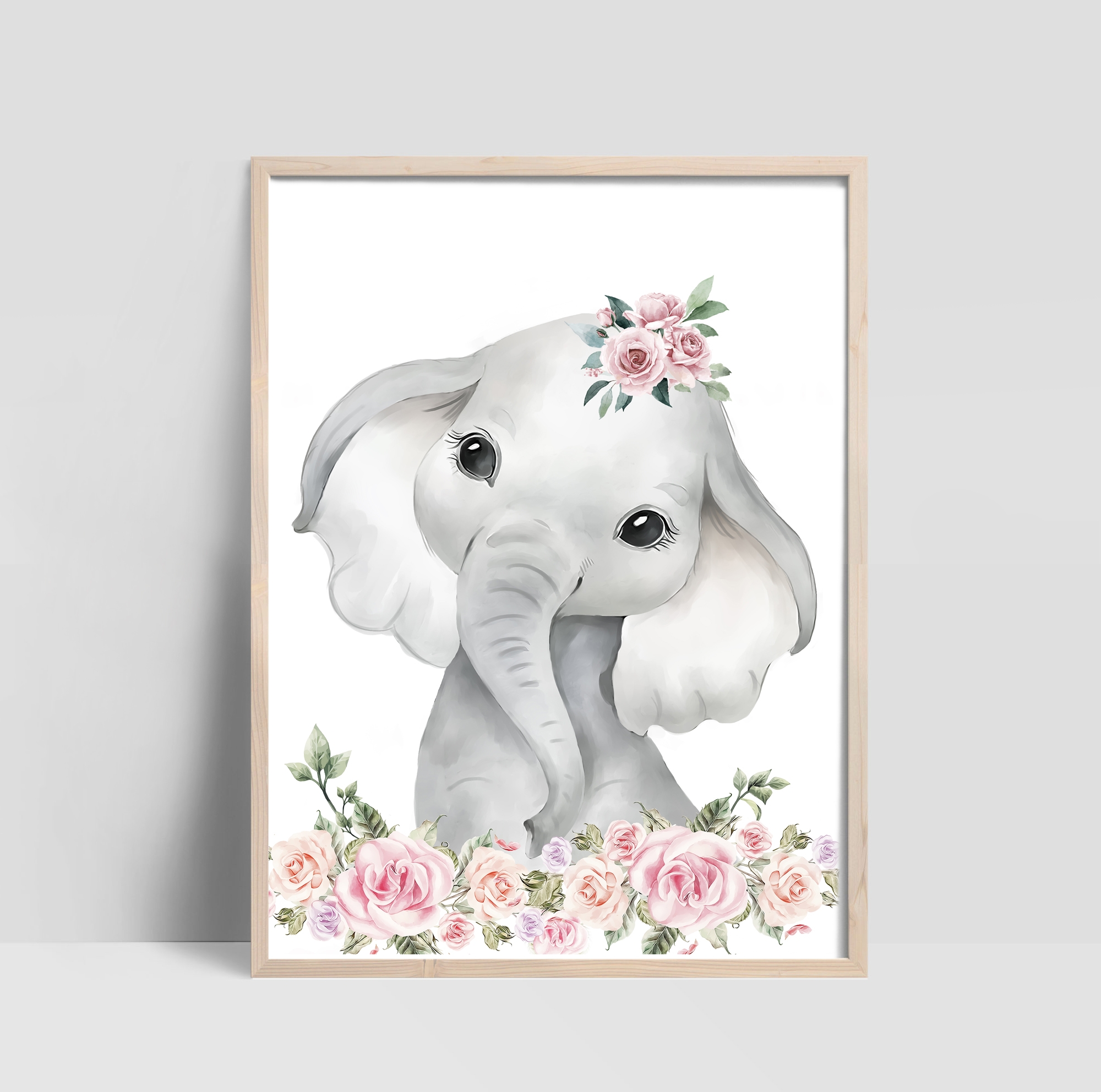 Poster - Elefantenkalb