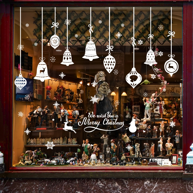 Wandtattoo - Weihnachten / Hanging in Weiß