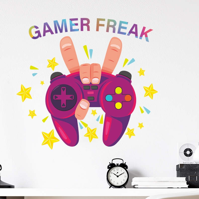 Wandtattoo - Gamer Freak