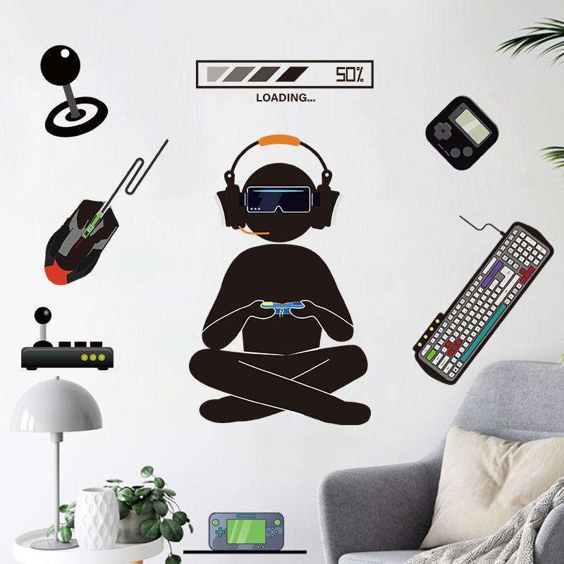 Wandtattoo - Videospieler