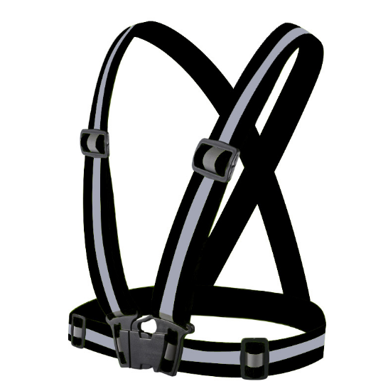 Reflektorweste Schwarz