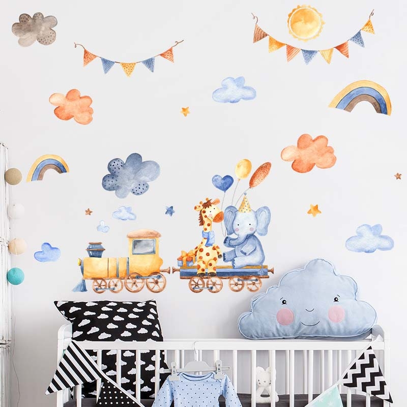 Wandtattoo - Zugfahrt