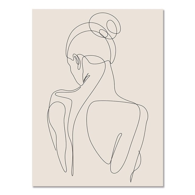 Poster - Abstrakte Boho Wandkunst / Muster Nr. 17