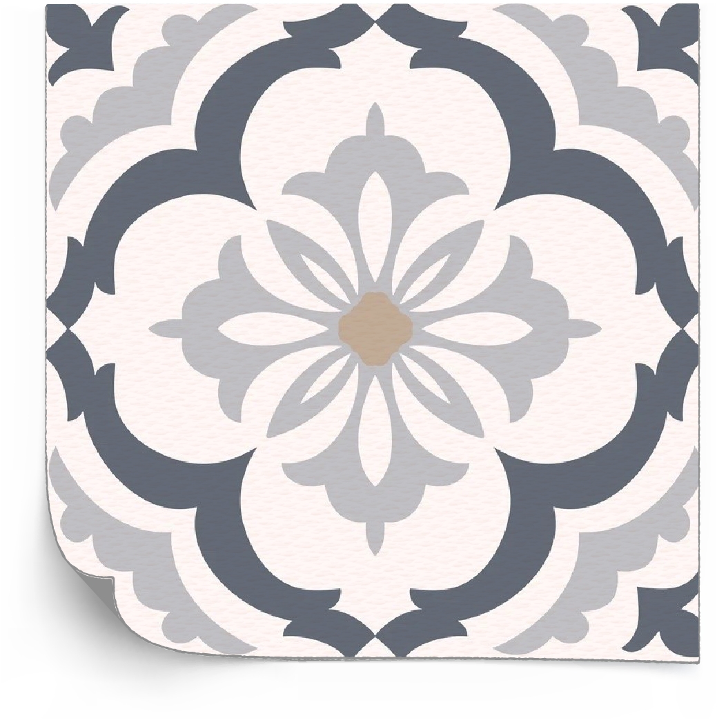 Fliesenaufkleber - Vintage Fliesenaufkleber/ 24 Stk