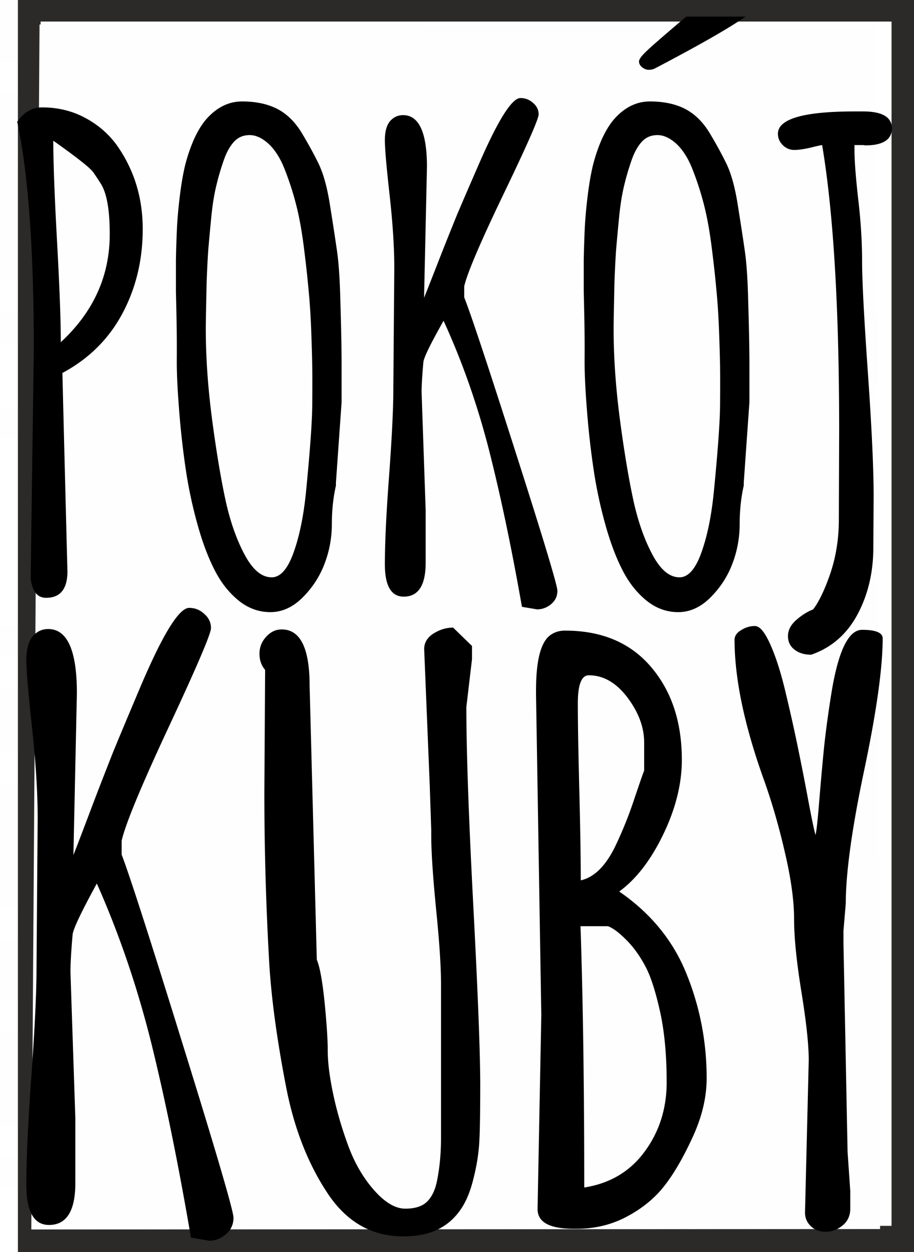 Plakat - Pokoj Kuby