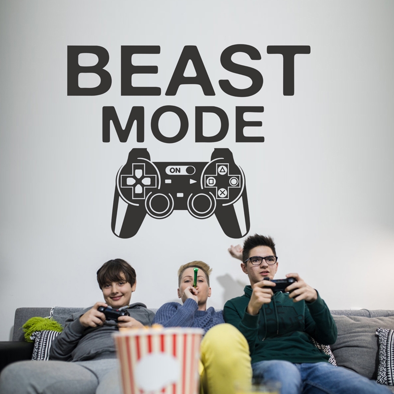 Wandtattoo - Gaming / Joystick