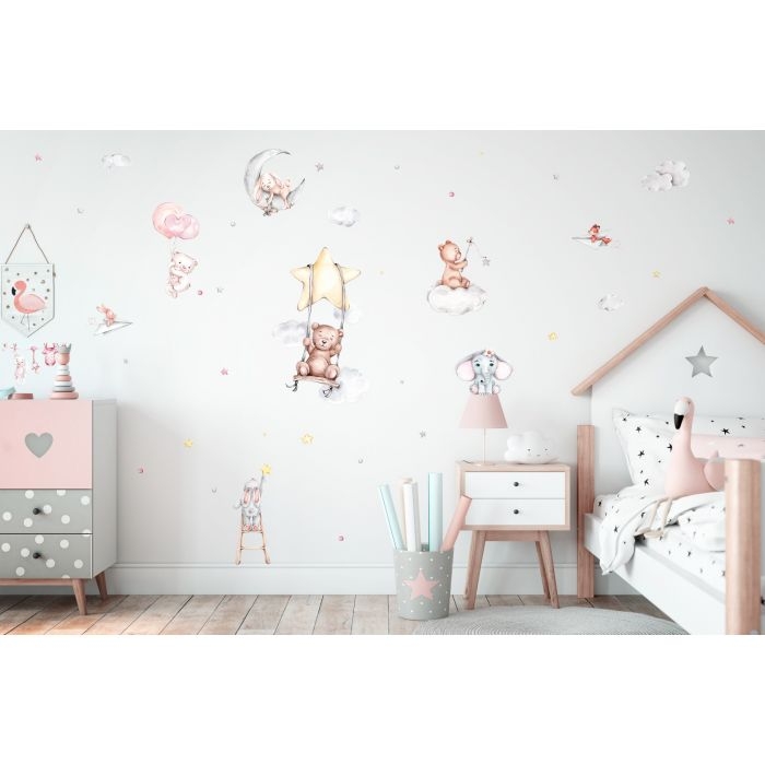 Wandaufkleber - Teddybären