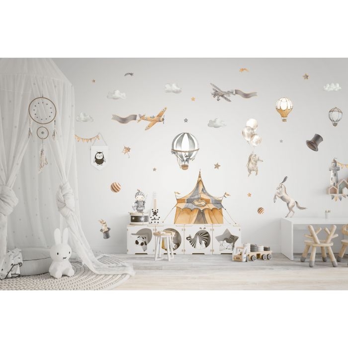 Wandaufkleber - Zirkus