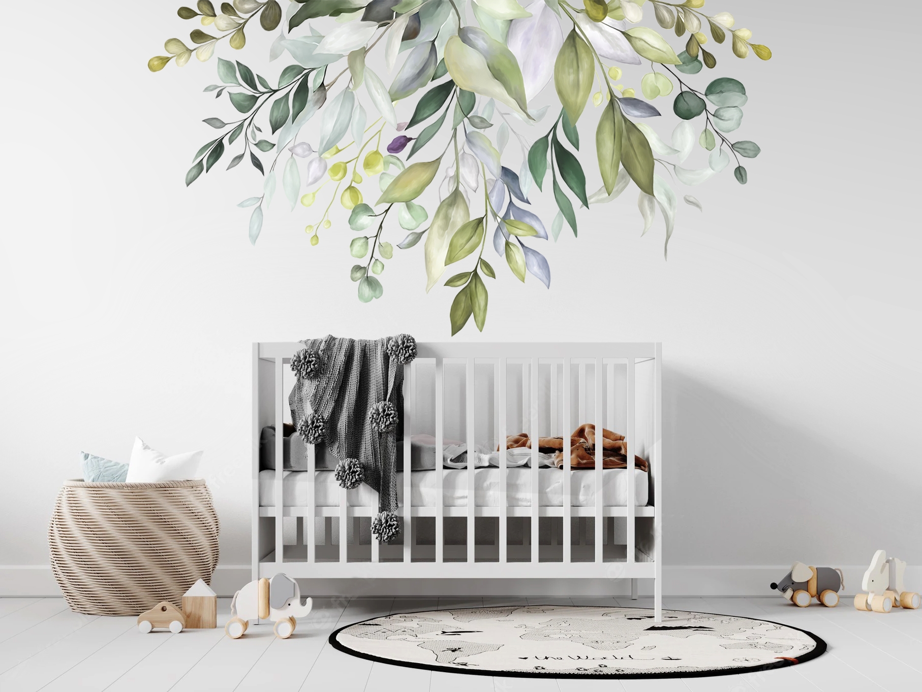 Wandtattoo - Eingeborener Garten