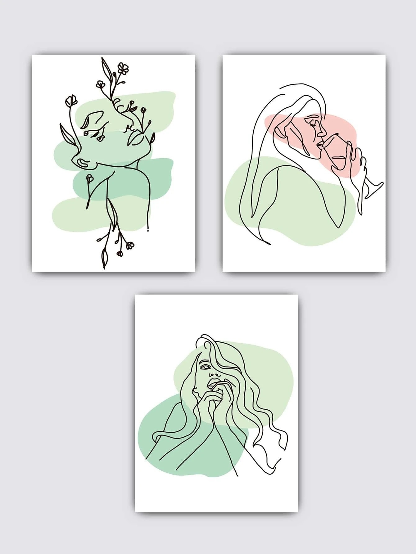 Poster - Figur / 3er-Set / 02