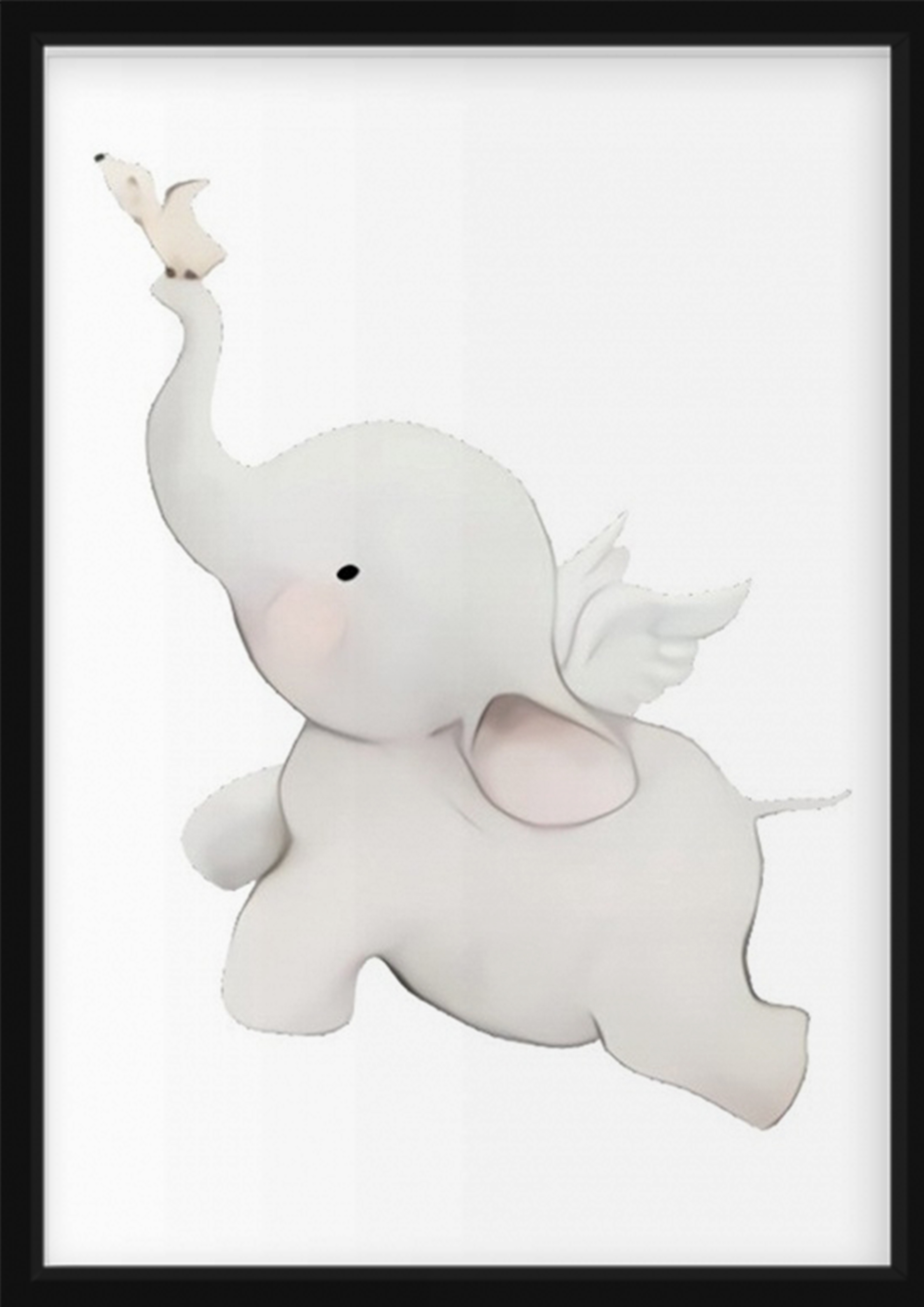 Poster - Fliegender Elefant