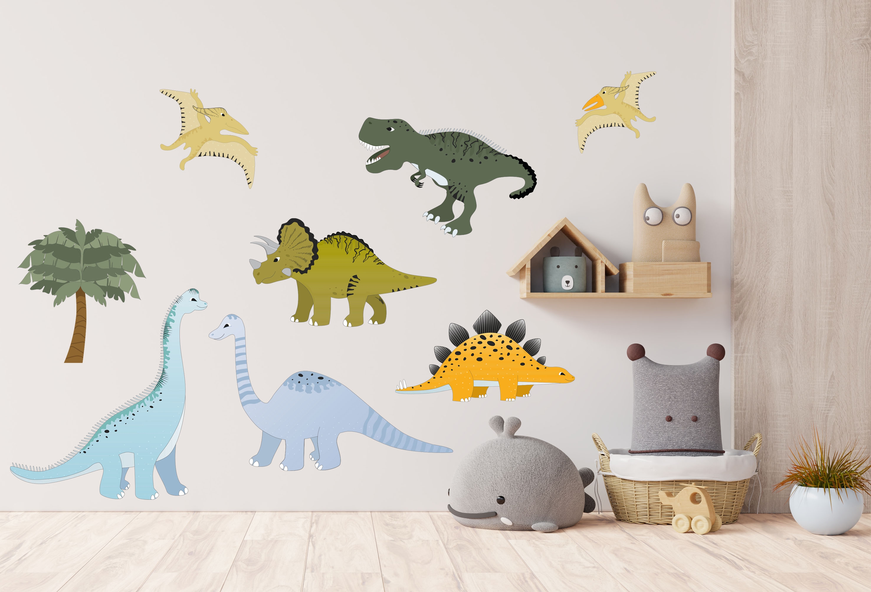 Wandtattoo - Dinosaurier