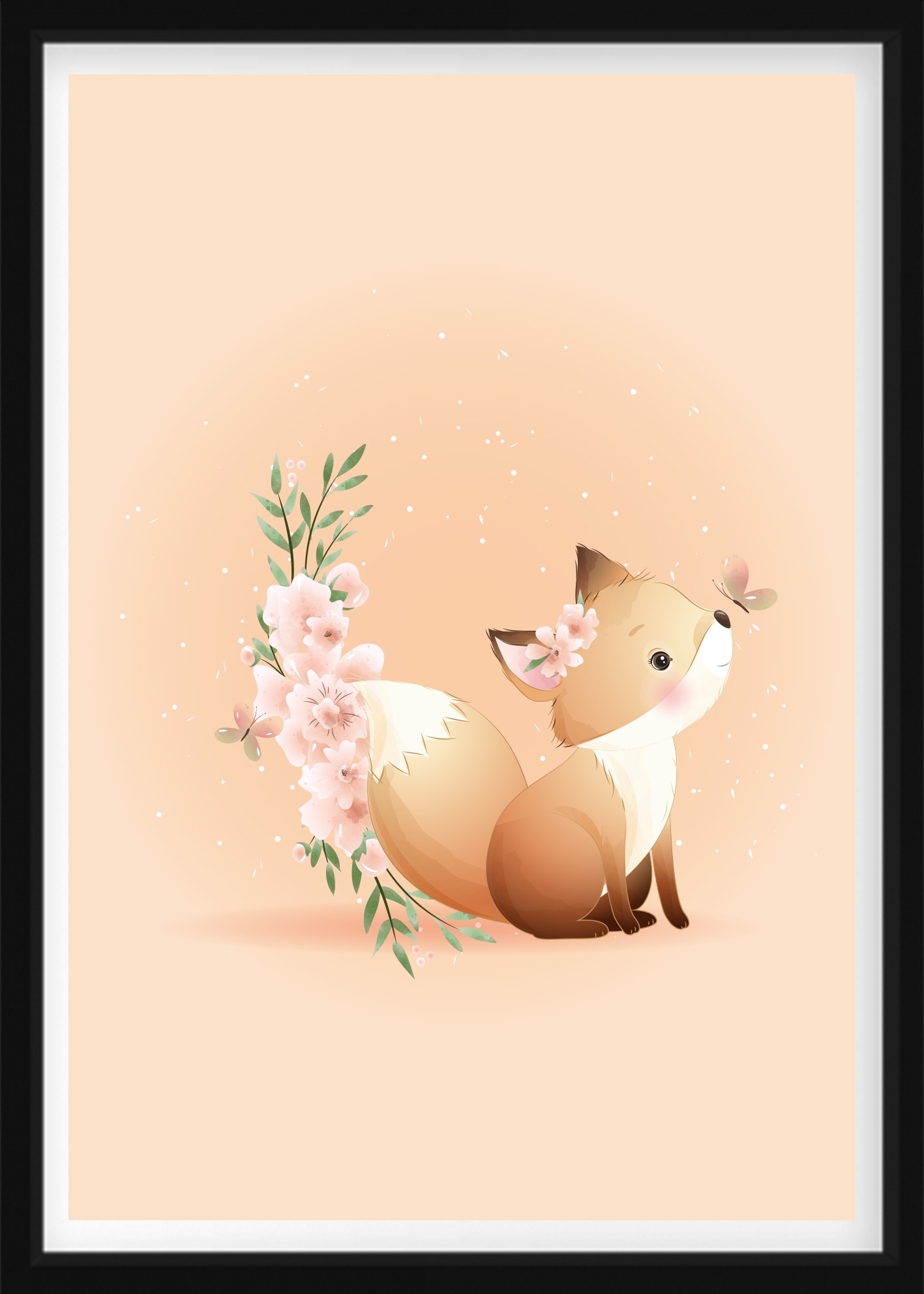 PLAKAT - Kleiner Fuchs