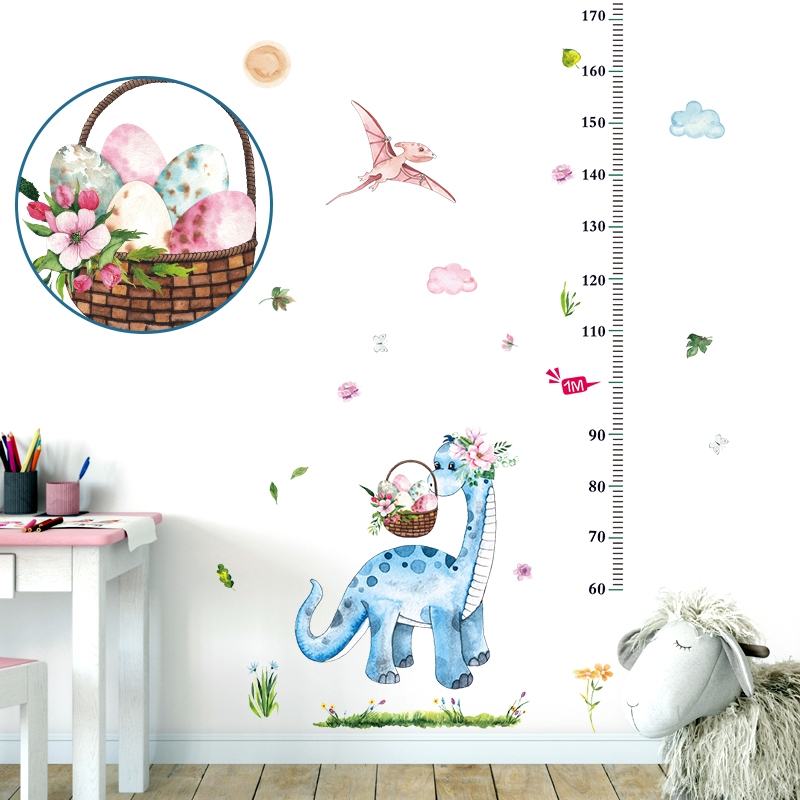 Wandtattoo - Dinosaurier / Höhenmaß