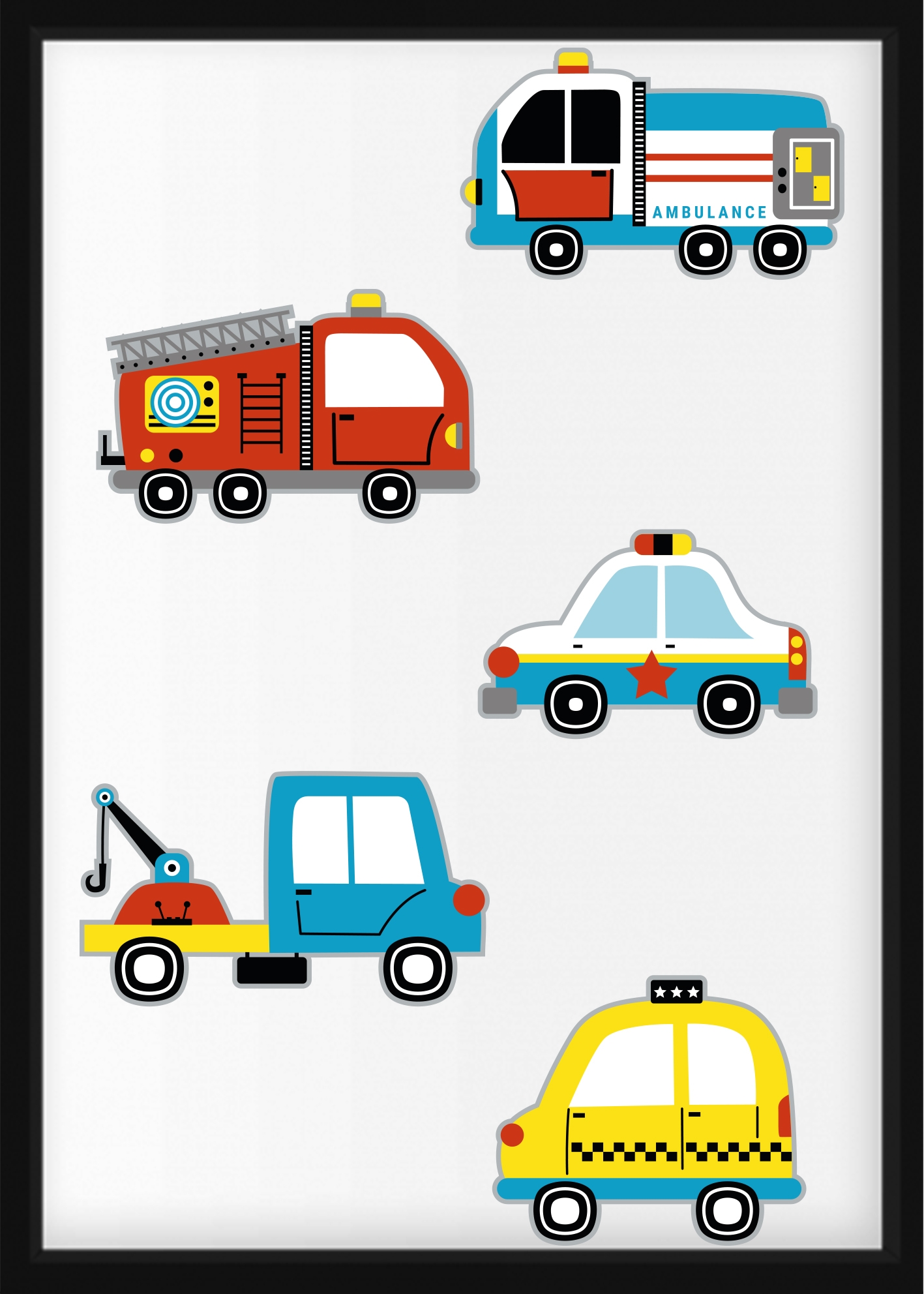 POSTER - Spielzeugfahrzeug