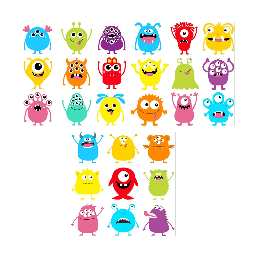 Wandtattoo - Mini-Monster