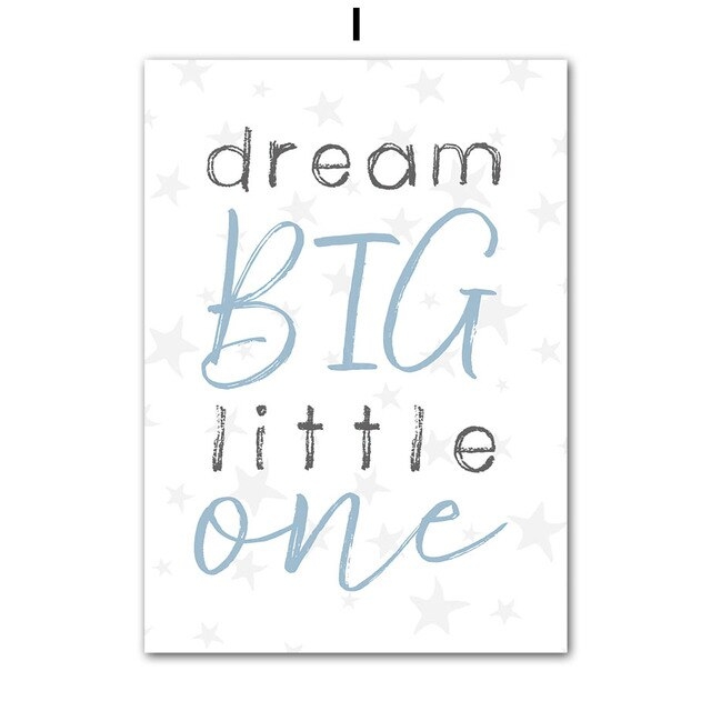 Plakat - Dream Big Little One