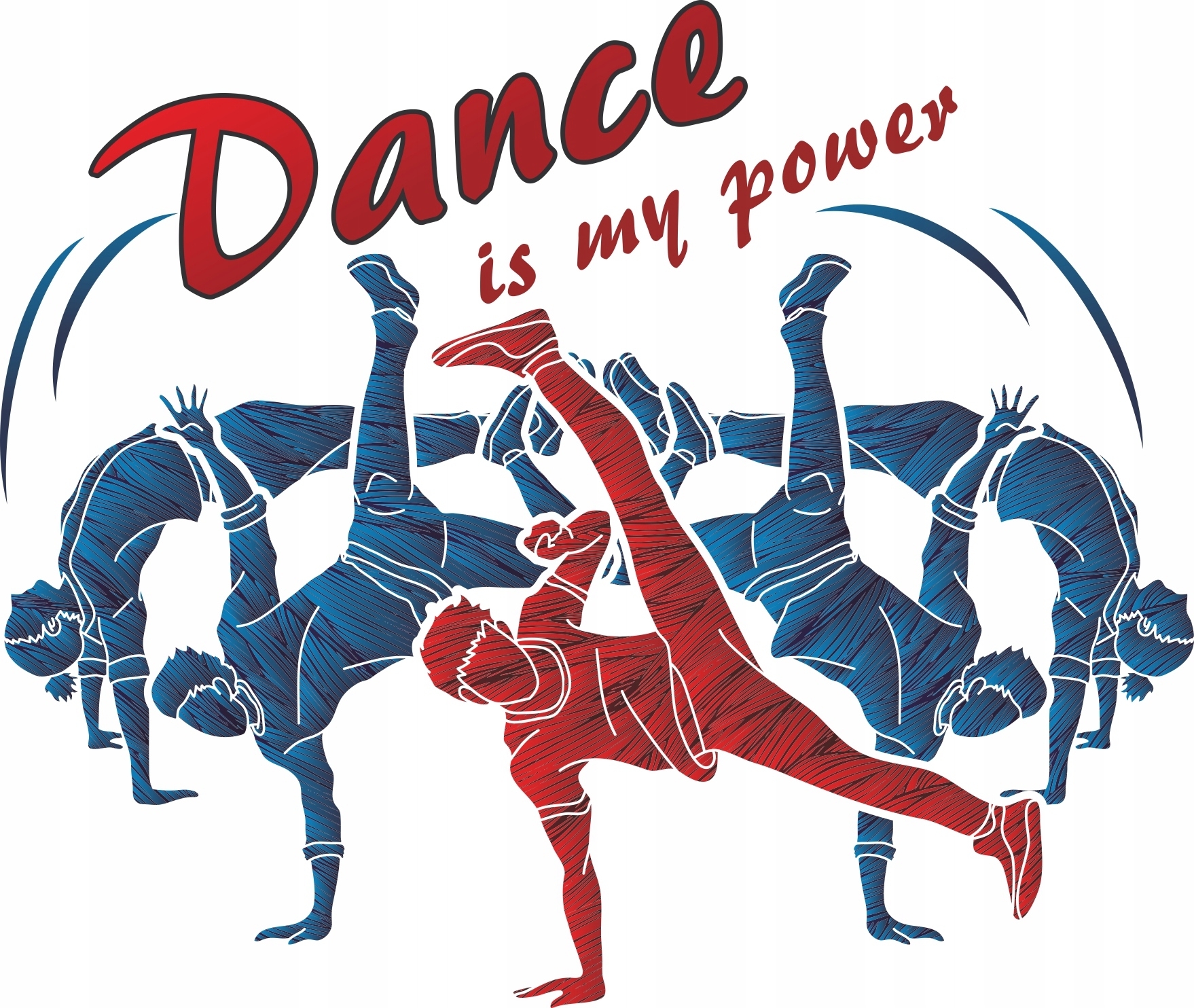 Wandtattoo - Dance is my Power