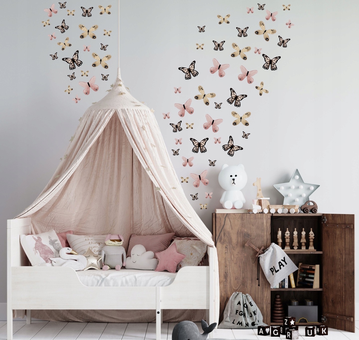 Wandtattoo - Schmetterlinge / 72er-Set