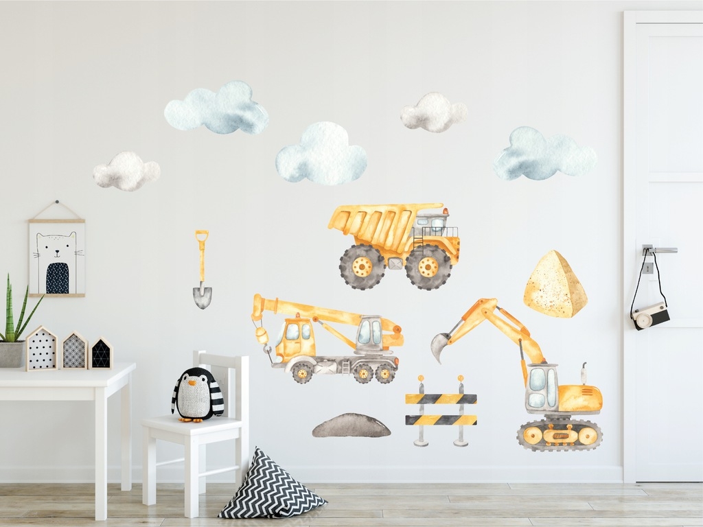 Wallsticker - Construction Excavator