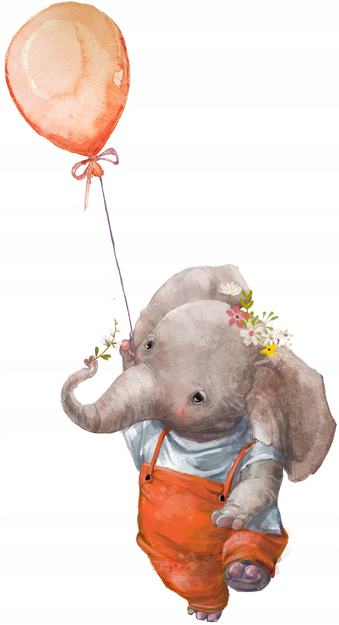 Wandtattoo - Elefant mit Ballon