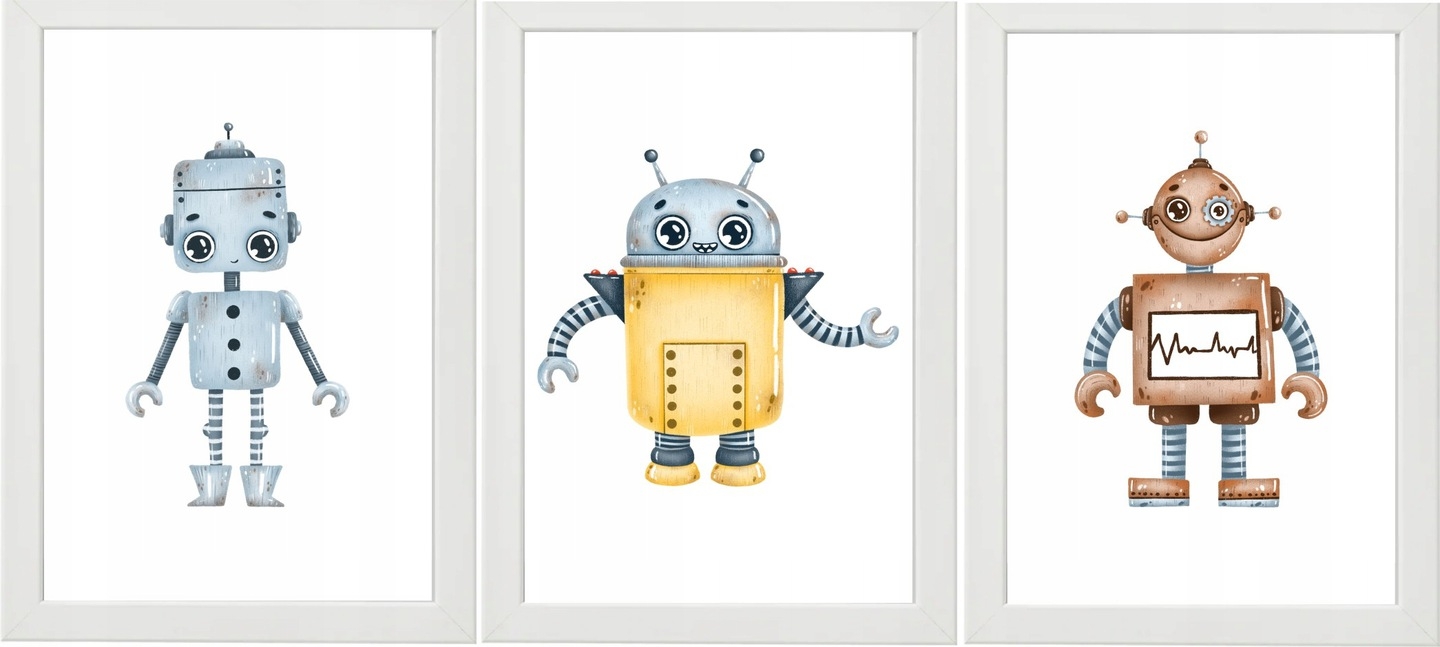Poster - Roboter / 3er-Set