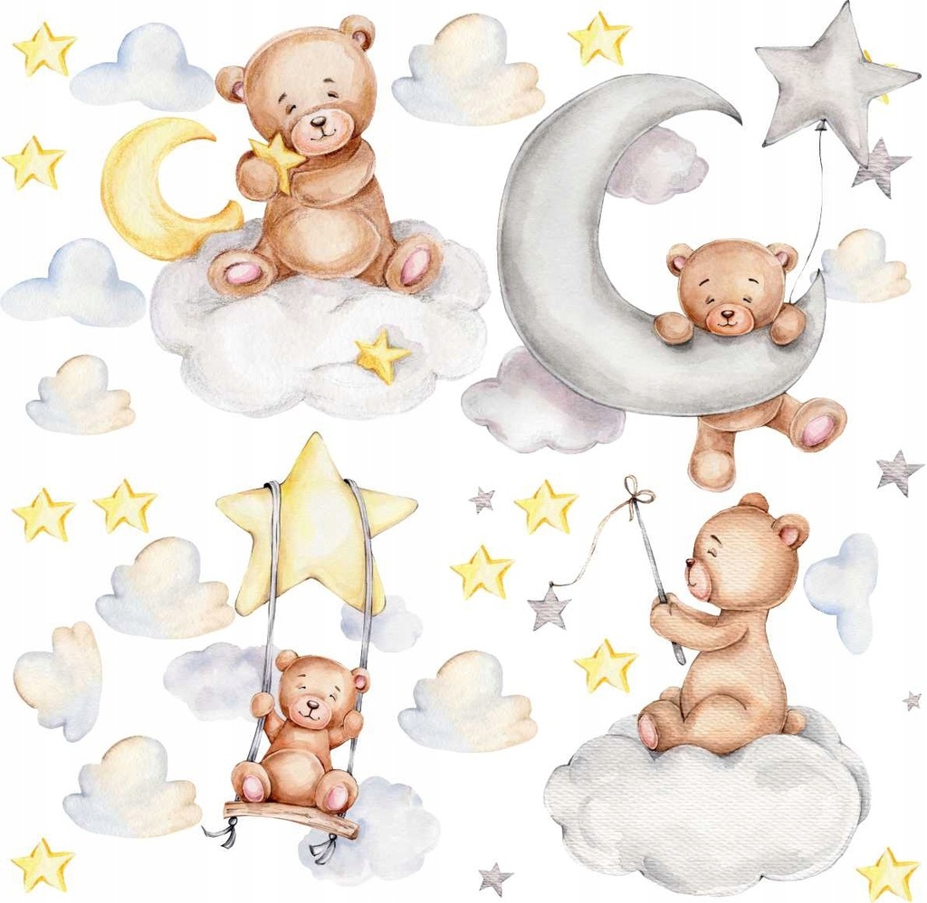 Wallsticker - Bears