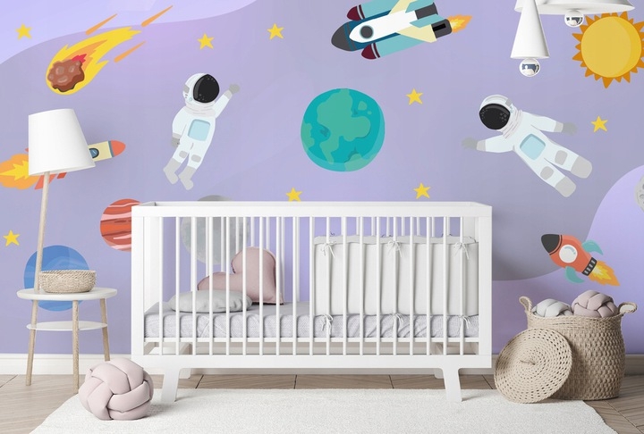 Wandtattoo - Komet Planet