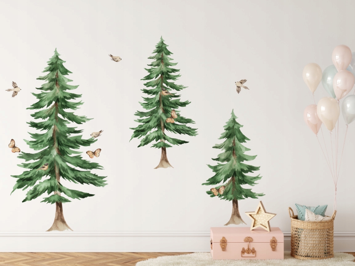 Wandtattoo - Waldbäume