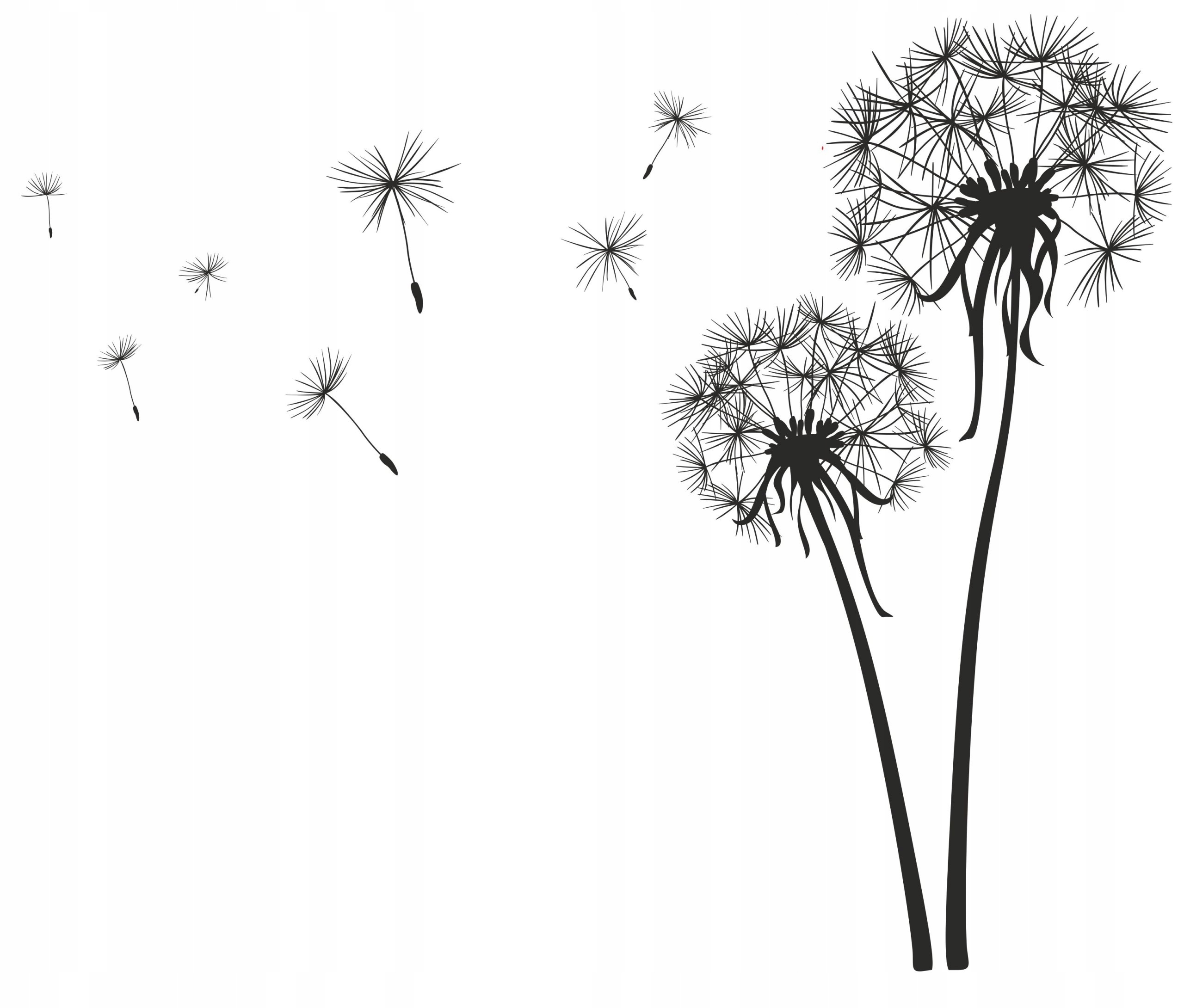 Wandtattoo - Löwenzahn