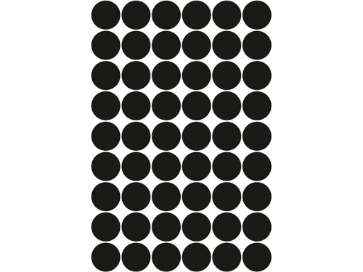 Wandtattoo - Punkte / Schwarz