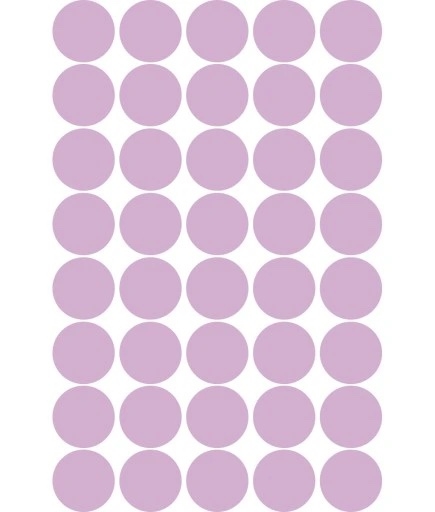 Wandtattoo - Punkte / Lilie / 5cm