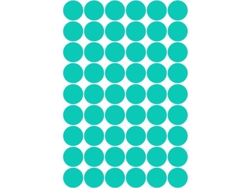 Wandtattoo - Punkte / Türkis