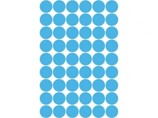 Wandtattoo - Punkte / Blau