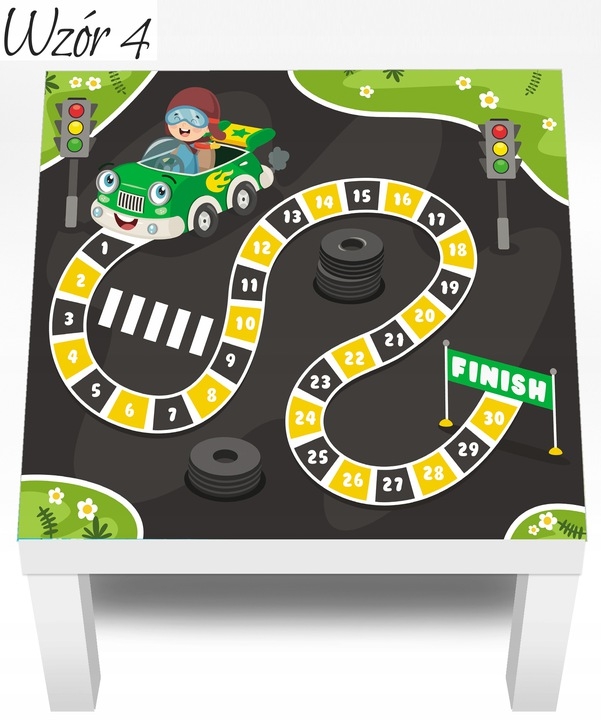 Wandtattoo - Rennstrecke