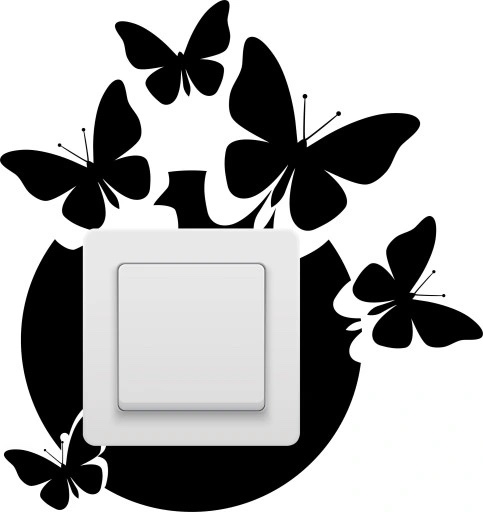 Wandtattoo - Schalter Aufkleber