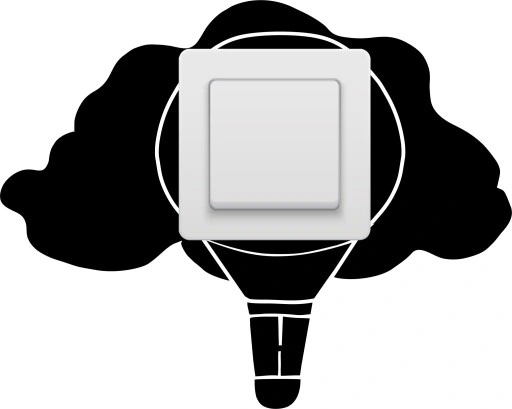 Wandtattoo - Schalter Aufkleber / 02