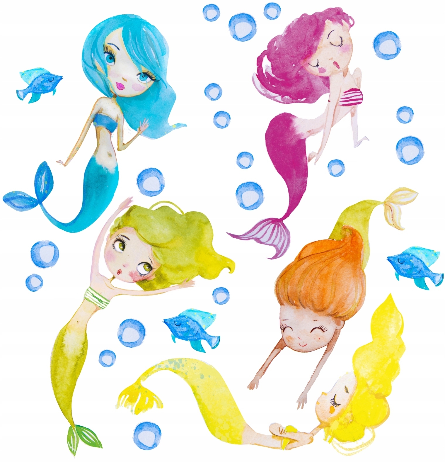 Wandtattoo - Syrenen