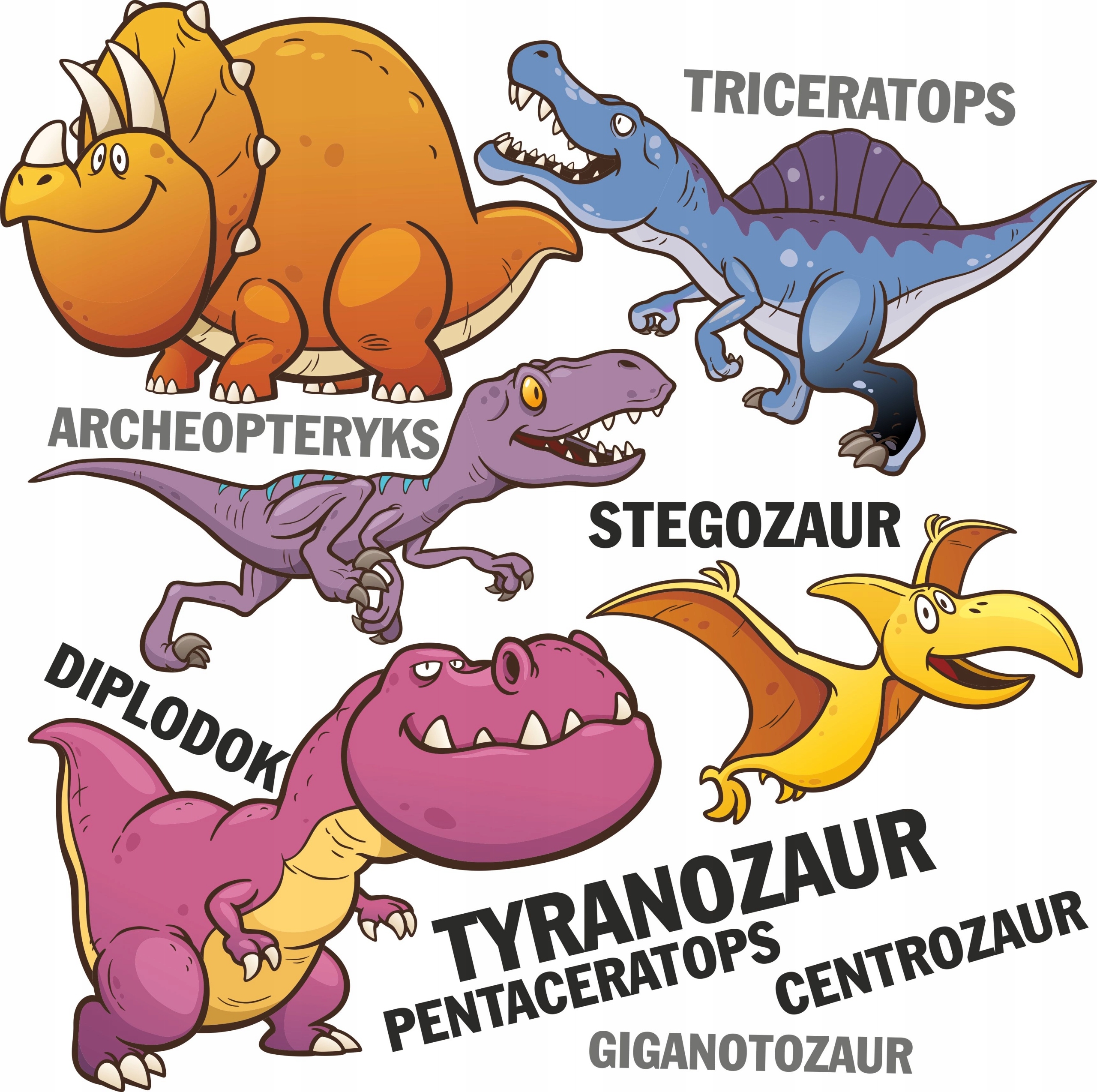 Wandtattoo - Dinosaurier