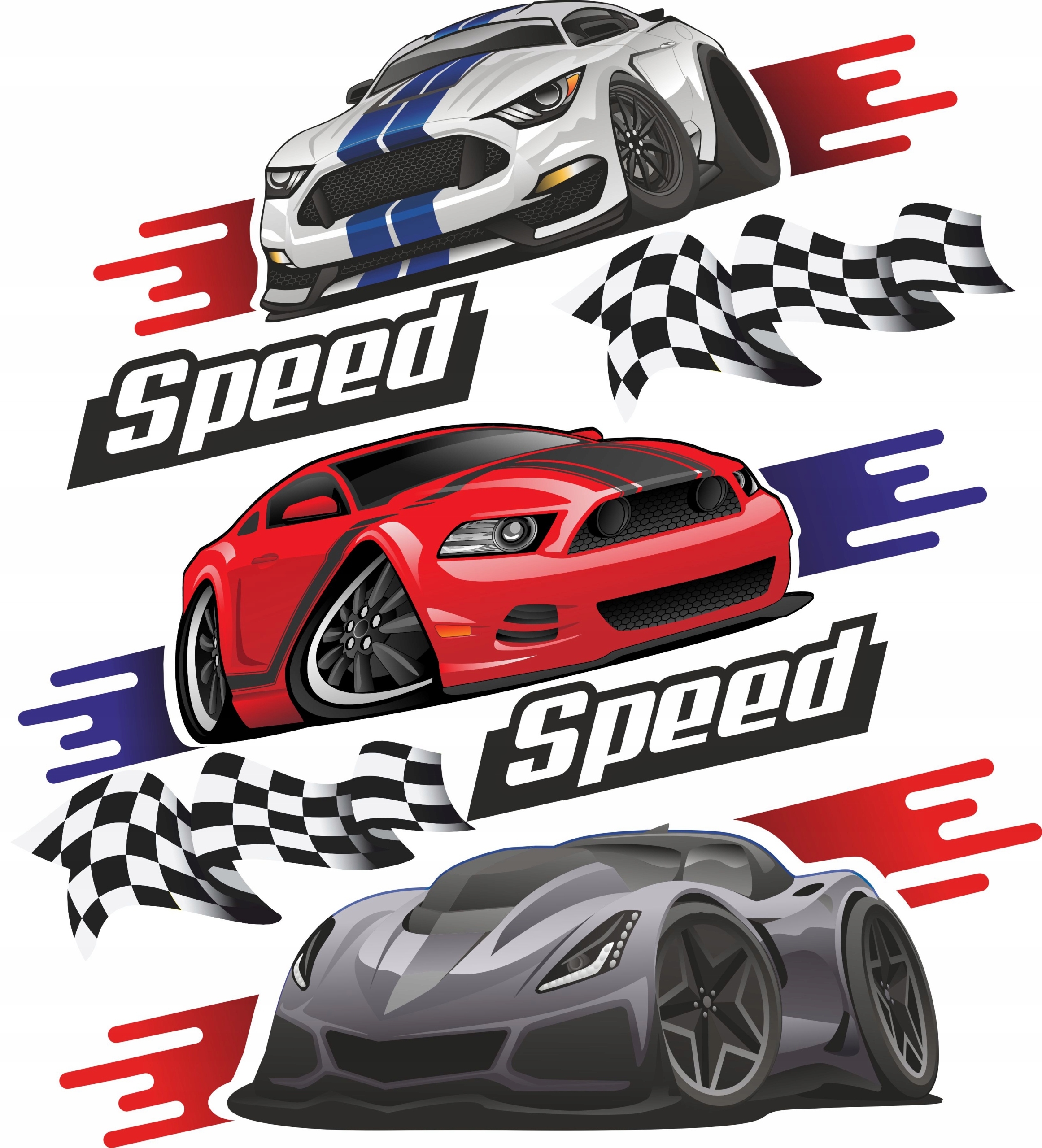 Wandtattoo - Speed Speed