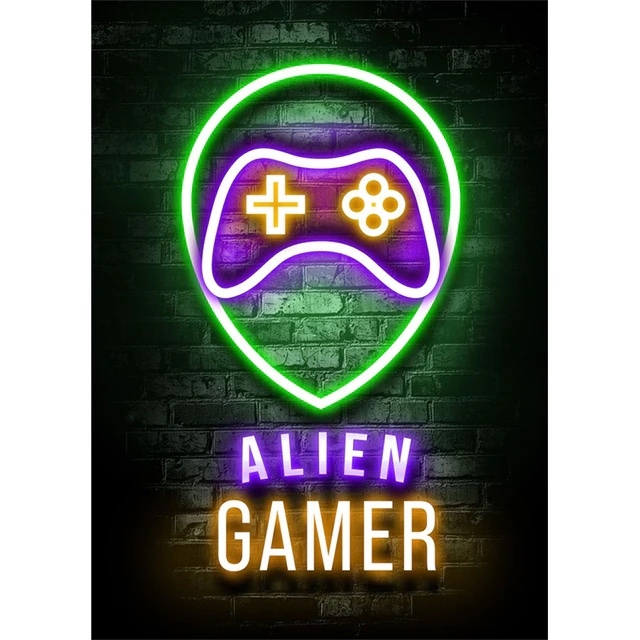 Poster - ALIEN GAMER