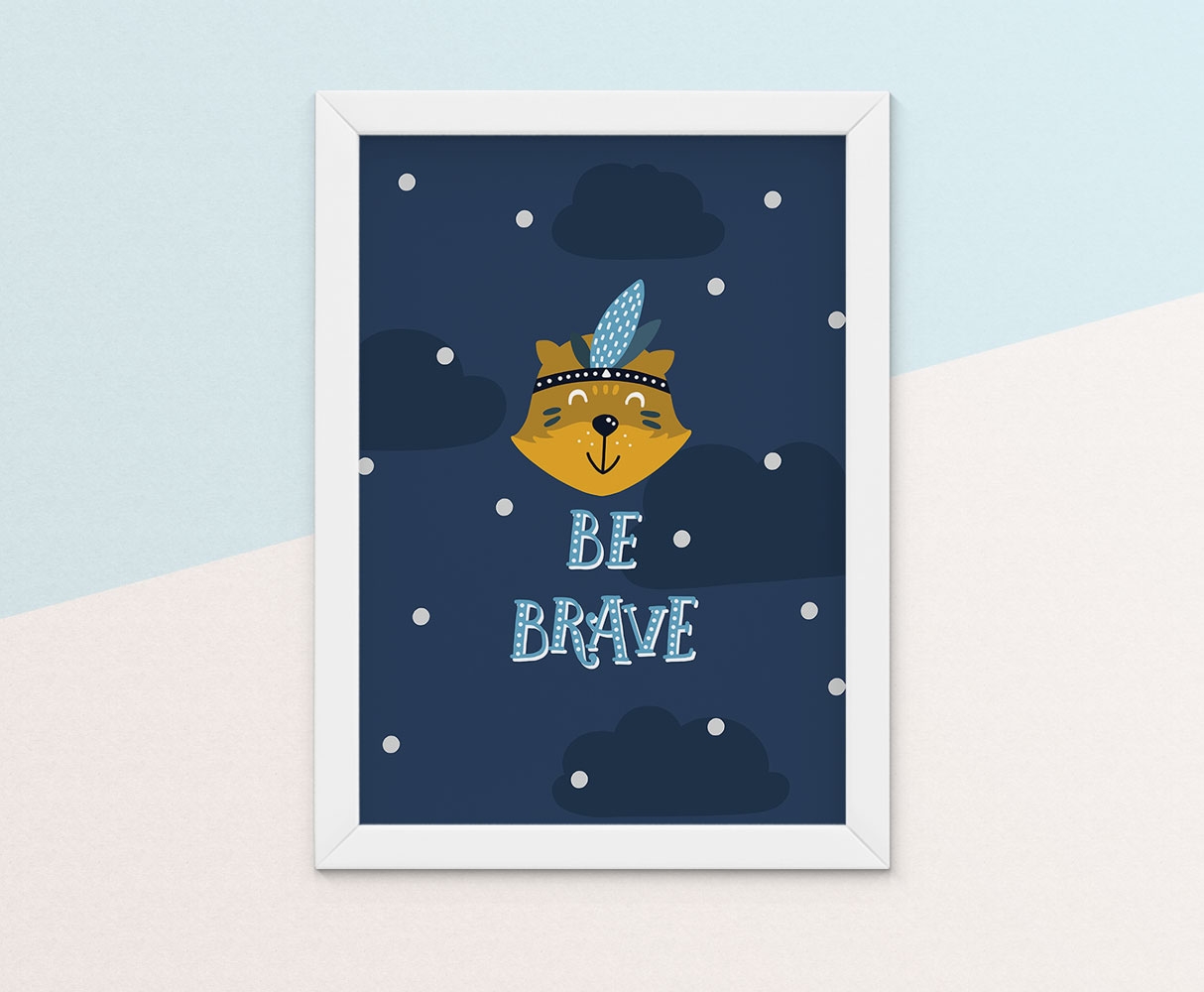 Poster - Be Brave