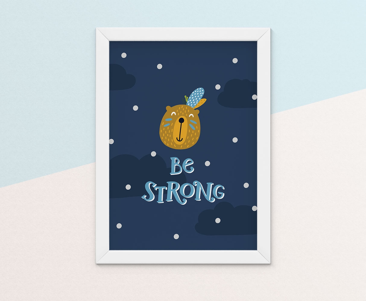 Poster - Be Strong