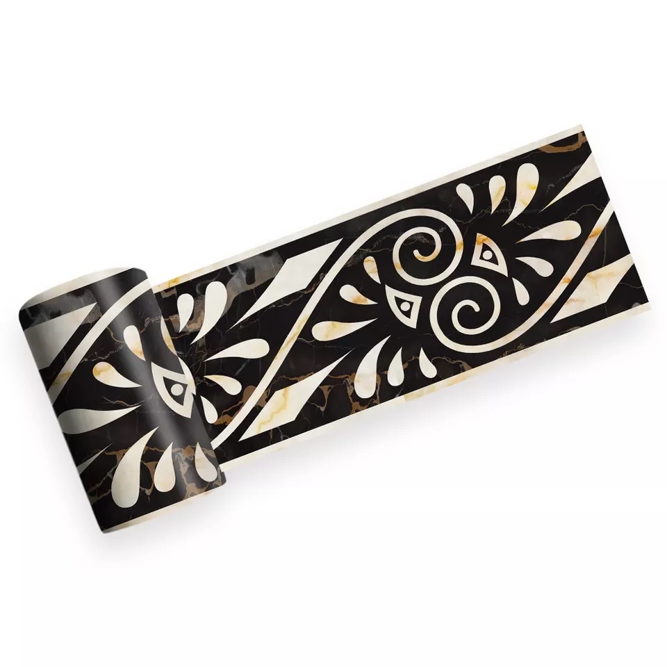 Wandtattoo - Alte griechische Ornament-Grenze / 02