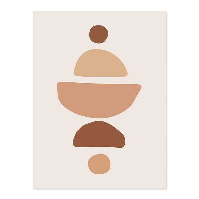 Poster - Abstrakte Kunst / Steinmuster