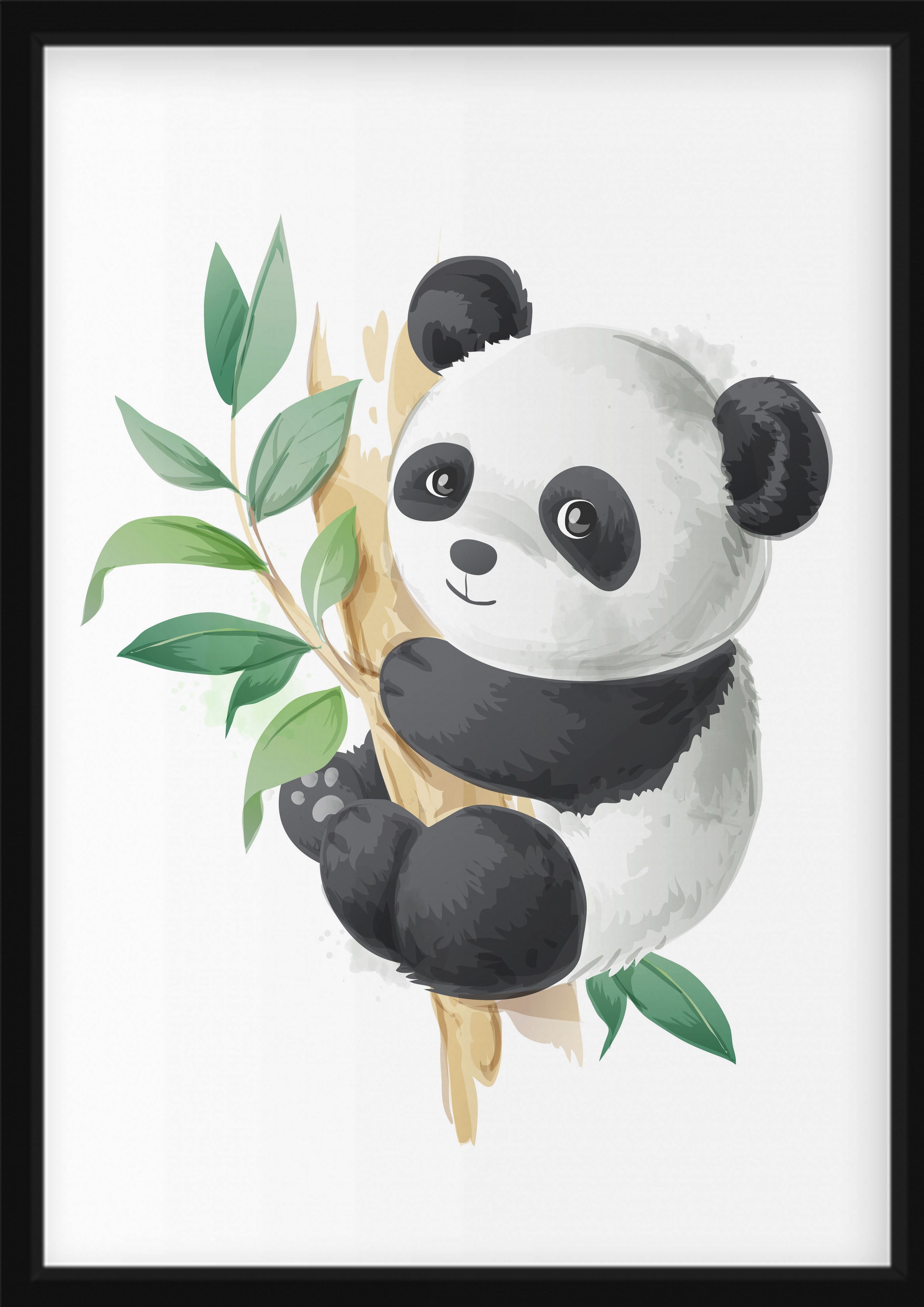 Poster - Panda im Baum