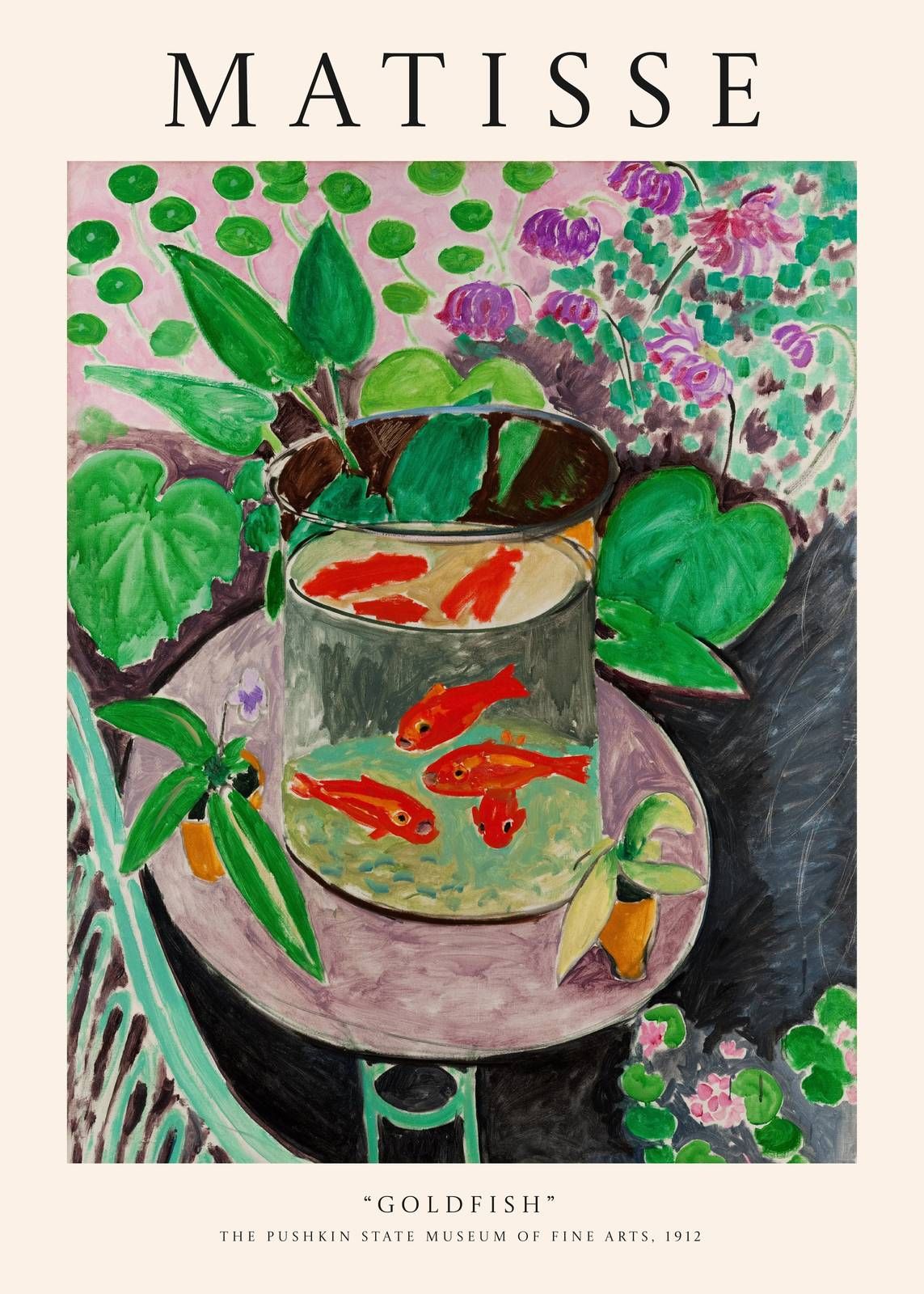Poster - Goldfisch von Henri Matisse